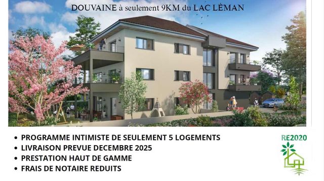 Appartement F4 à vendre - 4 pièces - 94 m2 - Douvaine - 74 - RHONE-ALPES