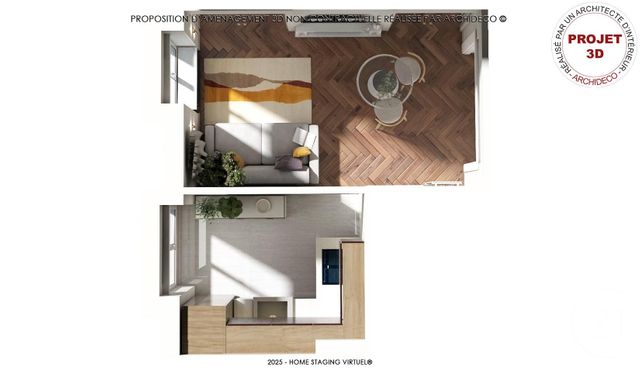 Appartement F1 &agrave; vendre - 1 pi&egrave;ce - 29 m2 - Villeurbanne - 69 - RHONE-ALPES