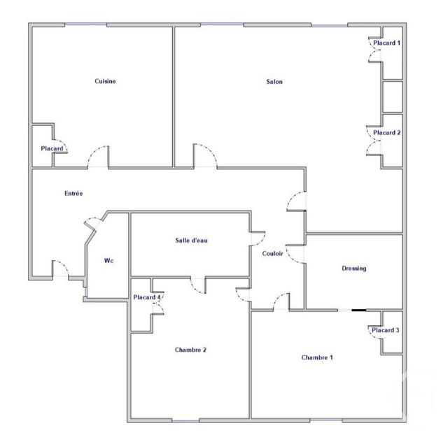 Appartement T3 &agrave; vendre - 3 pi&egrave;ces - 92,87 m2 - Villeurbanne - 69 - RHONE-ALPES