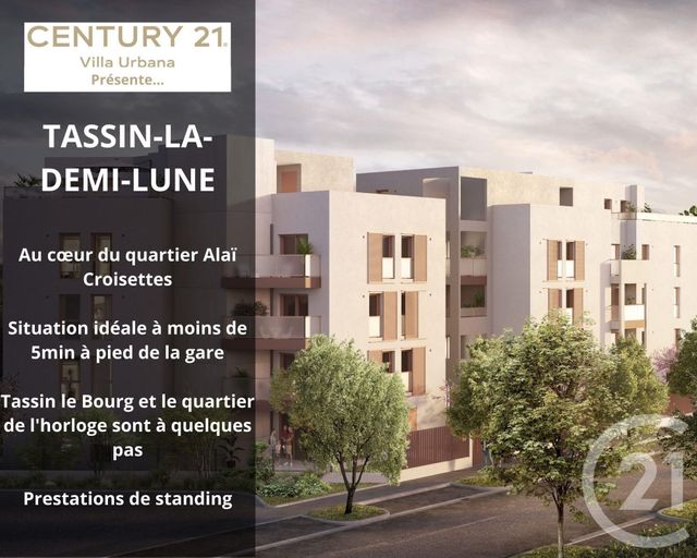 Appartement T2 à vendre - 2 pièces - 43,84 m2 - Tassin La Demi Lune - 69 - RHONE-ALPES