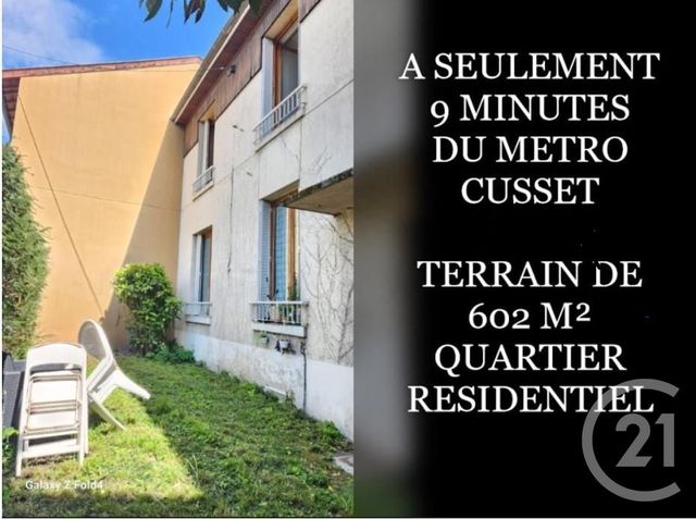 Maison à vendre - 4 pièces - 85 m2 - Villeurbanne - 69 - RHONE-ALPES