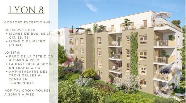 Appartement F4 à vendre - 4 pièces - 85,74 m2 - Caluire Et Cuire - 69 - RHONE-ALPES